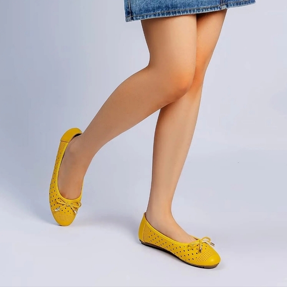 MUSSHOE Flats Women's Size 10 Dressy Comfortable Slip On Round Toe Shoes - Picture 7 of 9